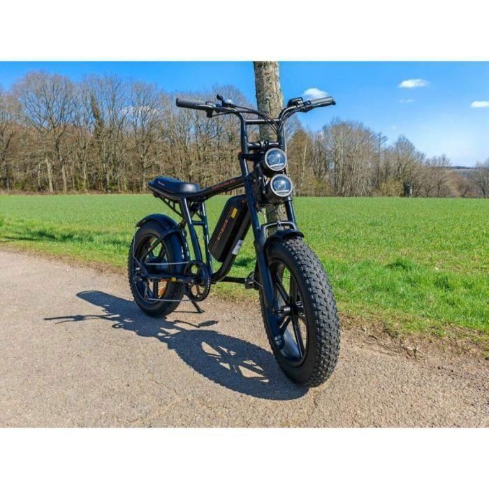 ENGWE M20 - Vélo Électrique 20" - Autonomie 75km - Batterie 48V13Ah - Tout suspendu - Shimano 7 vitesses - VTT fat bike, Noir