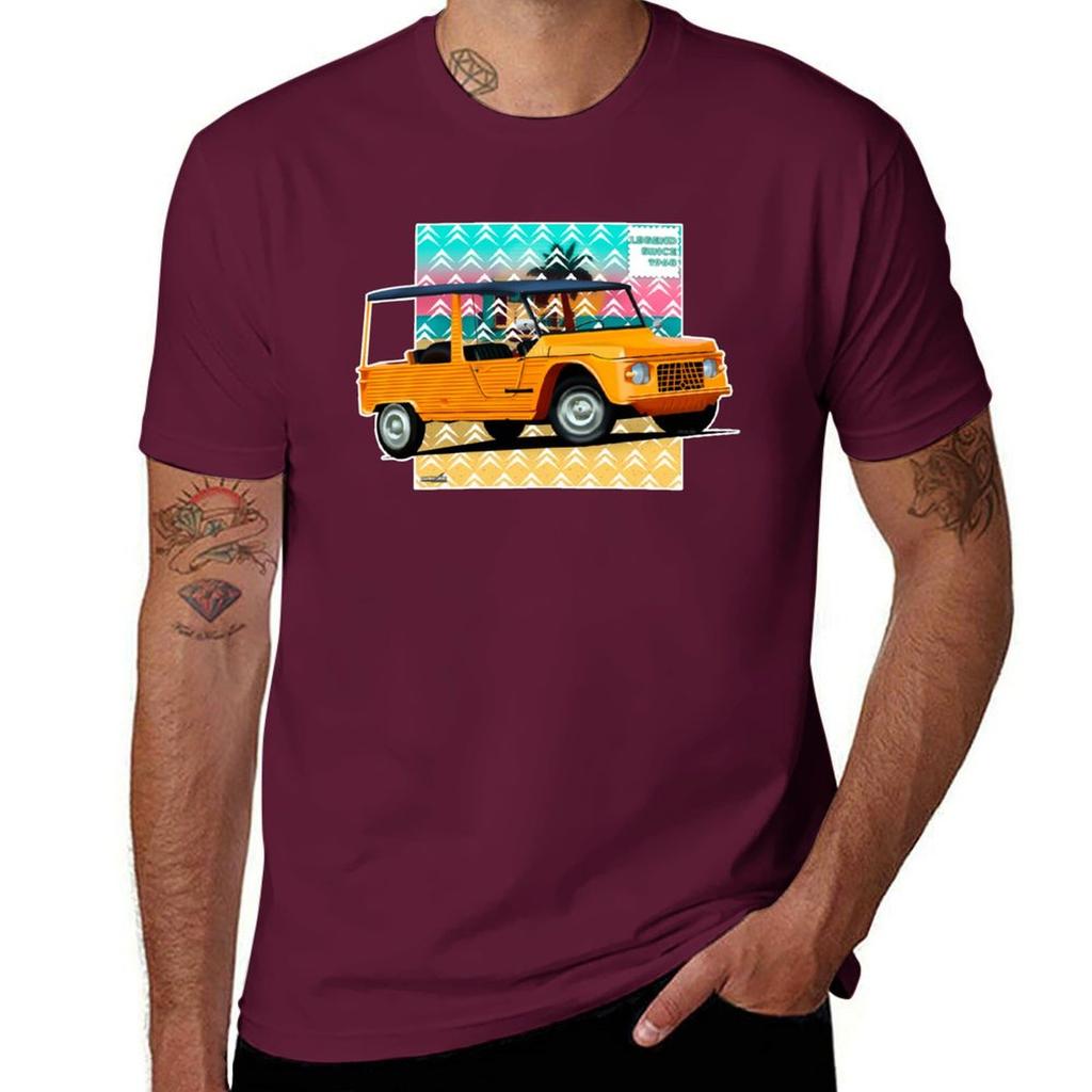 Mehari Summer! T-Shirt Short Sleeve Tee Hippie Clothes Summer Top Kawaii Clothes Big and Tall T Shirts for Men