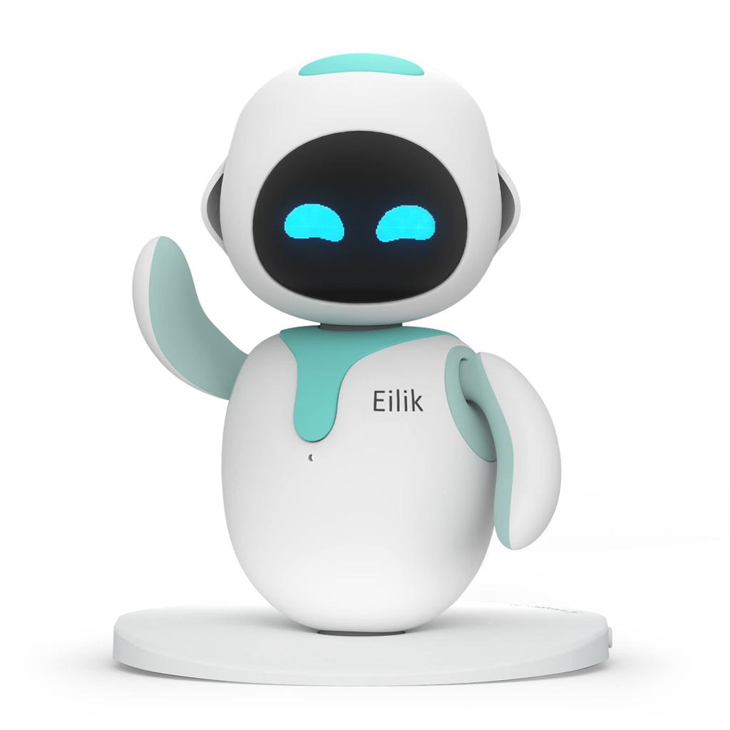 Eilik - Emotionally Intelligent Desktop Companion Robot Multi-Robot Interaction, Desktop Robot Partner