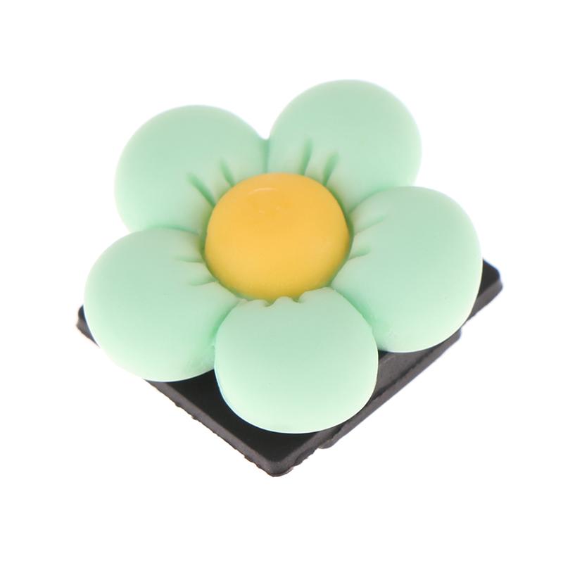 3D Roztomilý Květinový Kryt na Botu Kamery Měkký Silikonový Univerzální Chránič Blesku Patice pro Studený Blesk Krytka Chránič Pro A7C2/A6400