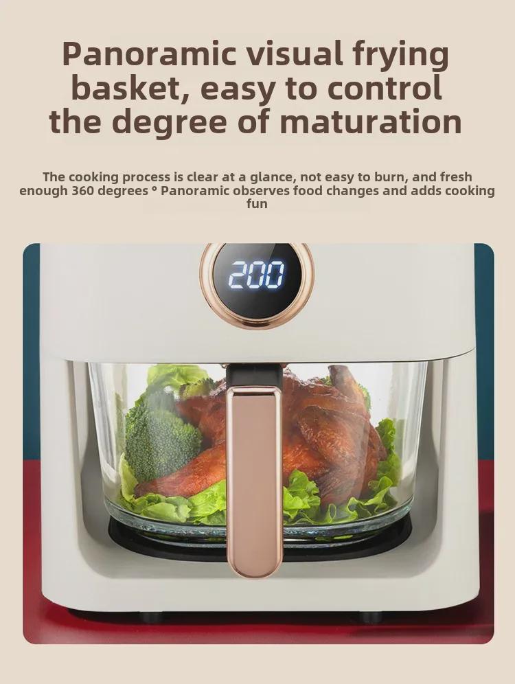 Multifunctional Intelligent Air Fryer: Automatic Electric Fryer for Household Cooking