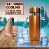 Outer Woods Insulin Cooling Bottle Medium (800ml) | 24+ Hours Cooling Insulin Travel Cooler | Includes 4+4 Ice Gel Packs | Fits Insulin Pens Up To 7