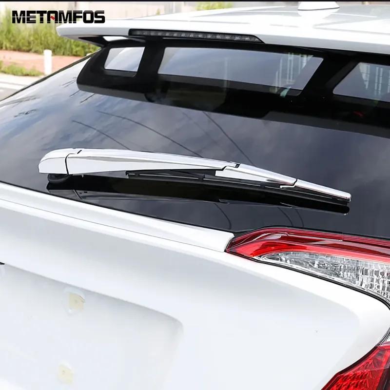 For Toyota CHR C-HR 2016-  Chrome Rear Window Windshield Wiper Arm Blade Cover Trim Exterior Accessories Car Styling