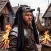 Nordischer Wolfskopf Pelz Kopfschmuck: Wikinger-Stil Cosplay & Halloween Maske