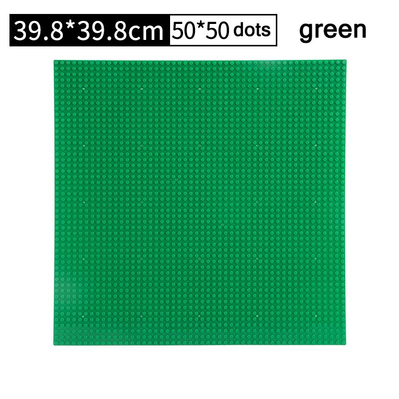 City Road Street Baseplate Straight Crossroad Curve T-Junction Building Blocks 8810 8811 Base Plate Compatible Classic Bricks