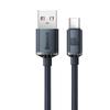 Cable for fast charging and data transfer USB USBC 100W 2m black