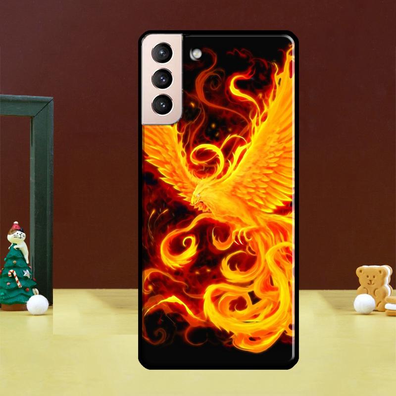 Phoenix Bird Case For Samsung Galaxy S23 S22 Ultra S21 Ultra S21 FE S9 S10 Note 10 Plus S20 FE Back Cover