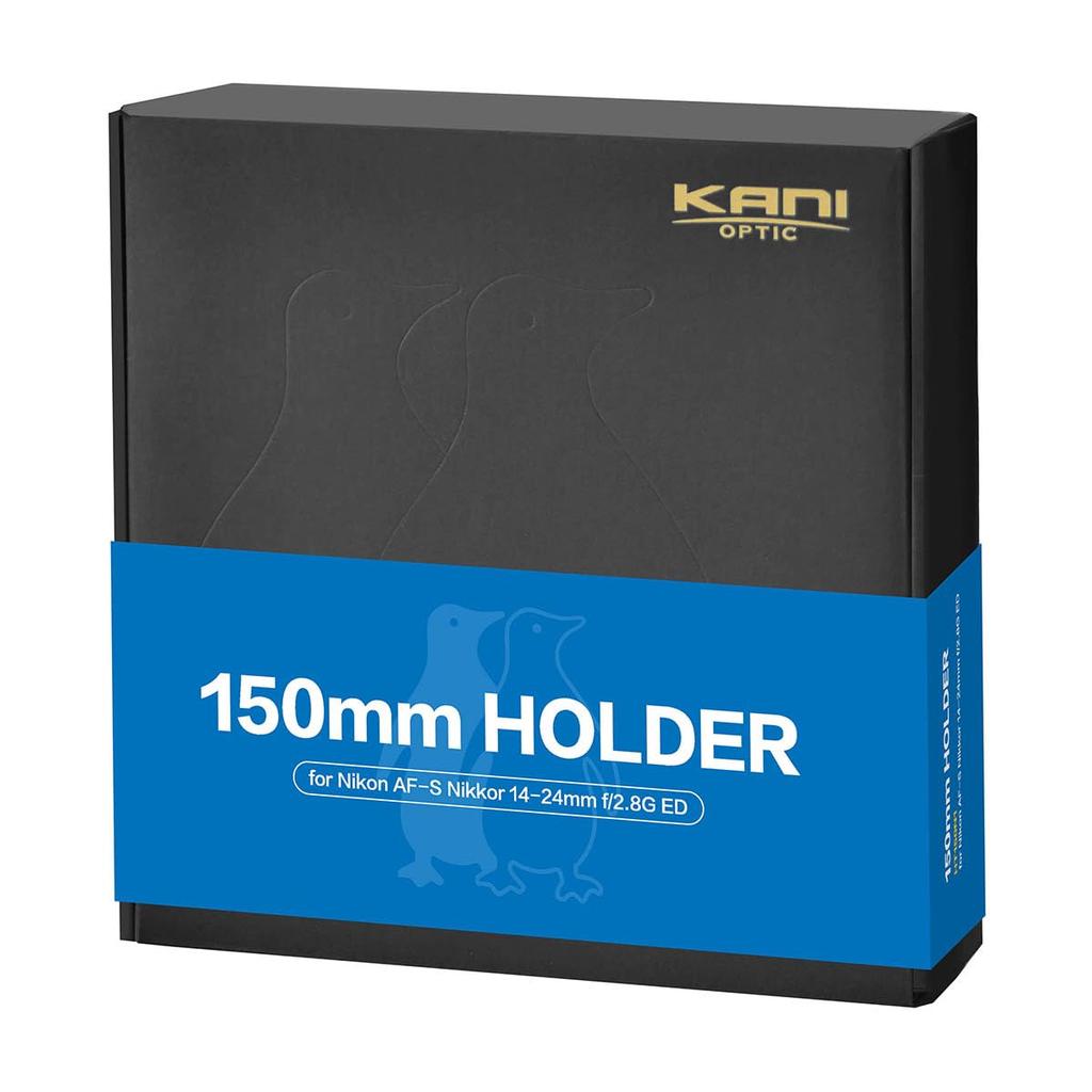 KANI HT150 III 150mm Wide Filter Holder Set for Nikon ED Angle Holds Up To 2 Includes Storage Made of 807366 AF-S 14-24mm f/2.8G Lens. Ultra-wide