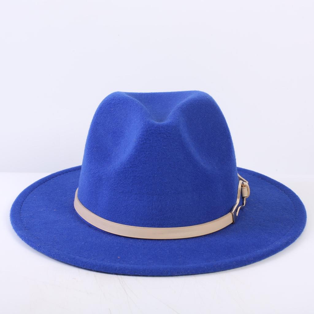 Popular European and American Classic Simple Flat-brimmed Top Hat Men's and Women's Fashionable and Elegant Versatile Jazz Hat Top Hat
