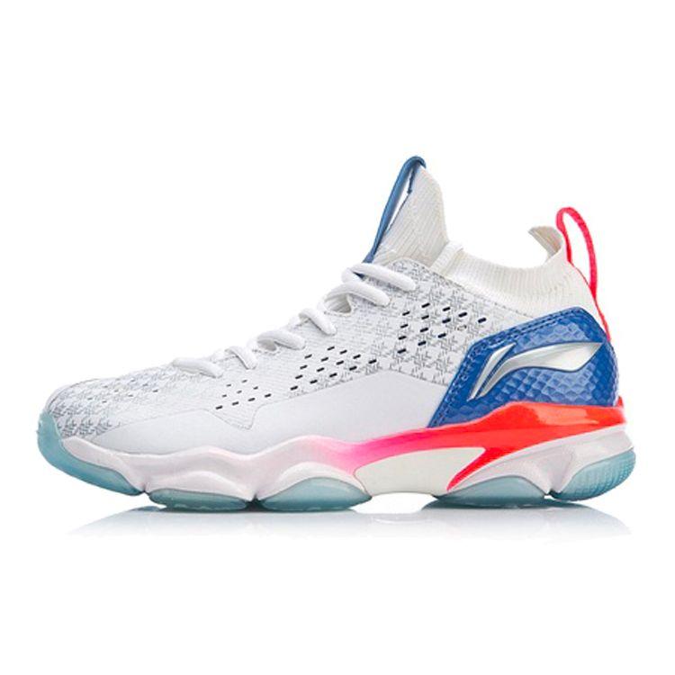 

Li Ning Sonic Boom 2.0 Цельновязаные носки Амортизация Профессиональные бадминтонные кроссовки Женские обувь Стандартный-Белый AYZP002-1 37