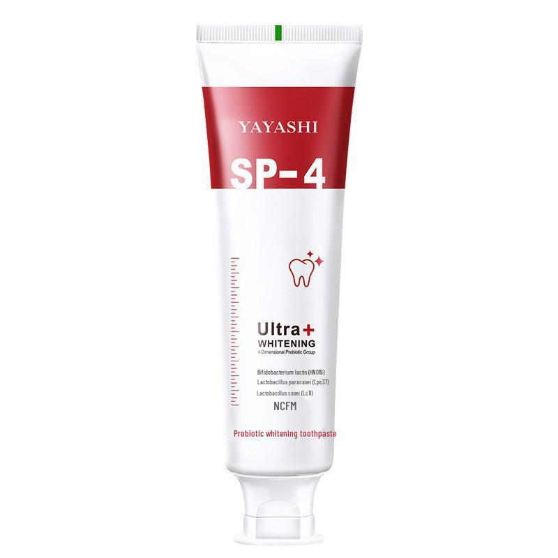 SP-4 Oral Shark Whitening Toothpaste - Fresh Breath, Stain Removal, Long-lasting Fragrance