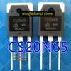 2pcs Original CS20N65 MOS FET CS20J65  TO-3P Transistors, Diodes, TO3P
