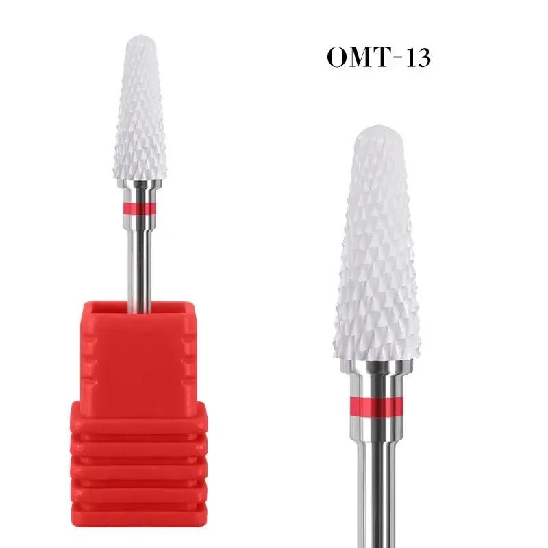 Ceramic Nail Drill Bit-3/32 Nail Drill Bits for Acrylic Nails Professional Electric Nail Drill for Crystal Nails Extension