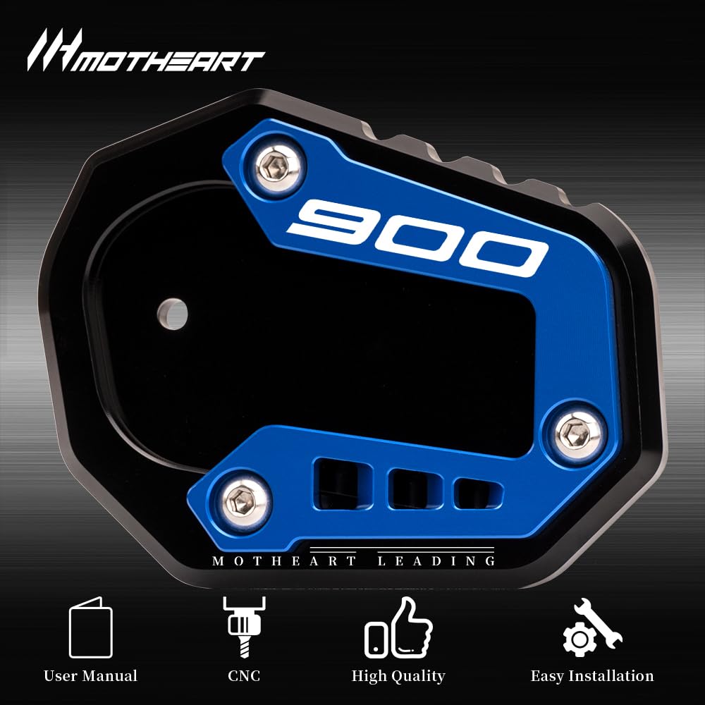 MotHeart Fußstützverlängerungsplatte für F900R 2020-2025 F900XR 2020-2025 Motorrad-Zusatzteile Seite