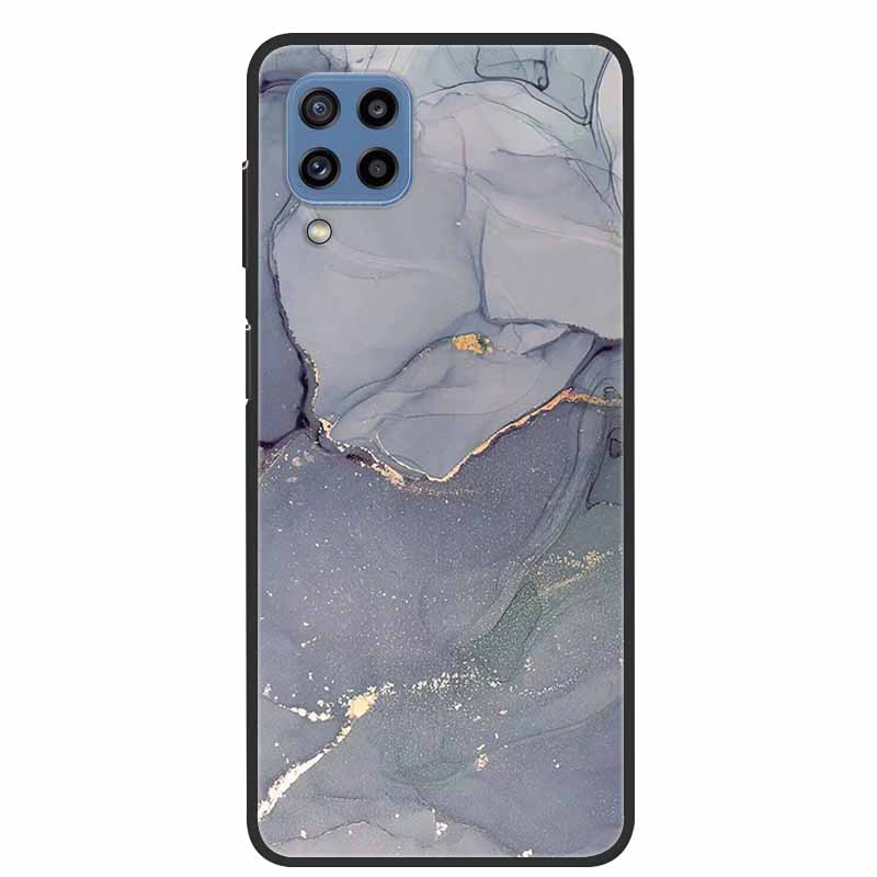 For Samsung Galaxy A12 Case Marble TPU Silicone Soft Phone CoverFor Samsung Galaxy M12 Case Samsung F12 Protector Gift New Para