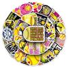 50 Pcs Softball Stickers: Trendy Sports Graffiti for Journal & Notebook Decoration