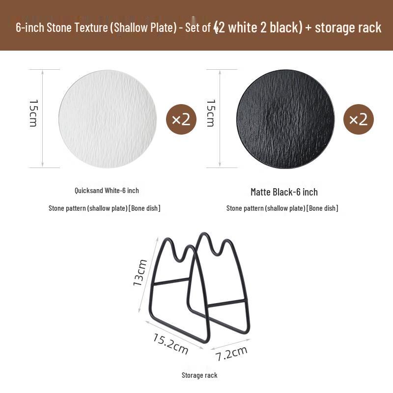 Elegant Ceramic Bone Dish Set for Dining Tables