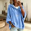 Women's Gold Velvet Hooded Sweatshirt - New Autumn/Winter 2026 Collection