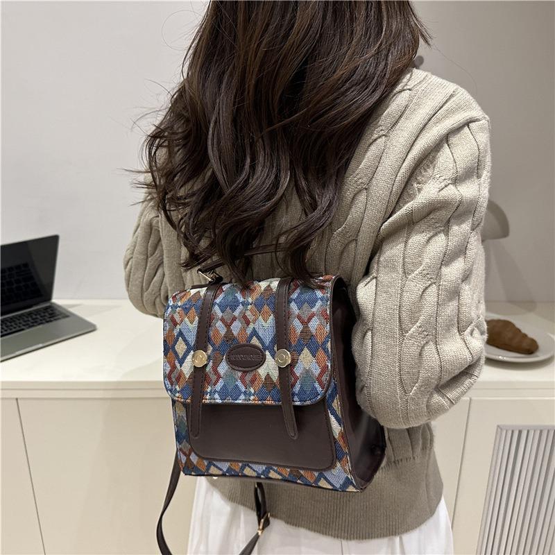 Premium sense niche backpack bag women's new messenger bag women's versatile fashion shoulder handbag