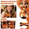 Halloween-Thema Butterstange Stressabbau-Spielzeug 13,5 cm Zufälliger Stil Knetspielzeug für Handübungen und Entspannung Trick or Treat Design