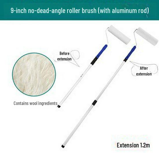 Fujiwara 7-în-1 Instrument Pensulă Rola pentru Vopsea cu Amorsare Automată