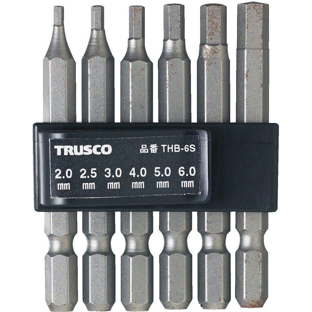 

TRUSCO Hex Bit Set THB-6S