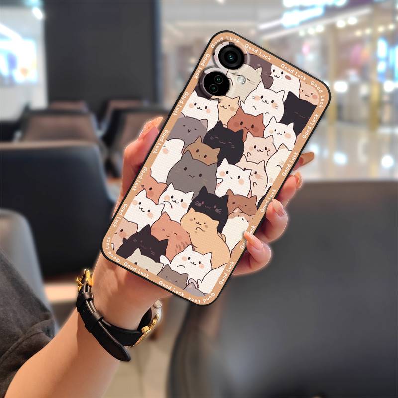 Waterproof protective Phone Case For Tecno Camon19/19Pro 4G Anti-knock Full wrap Soft case Fashion Design Cute Cartoon
