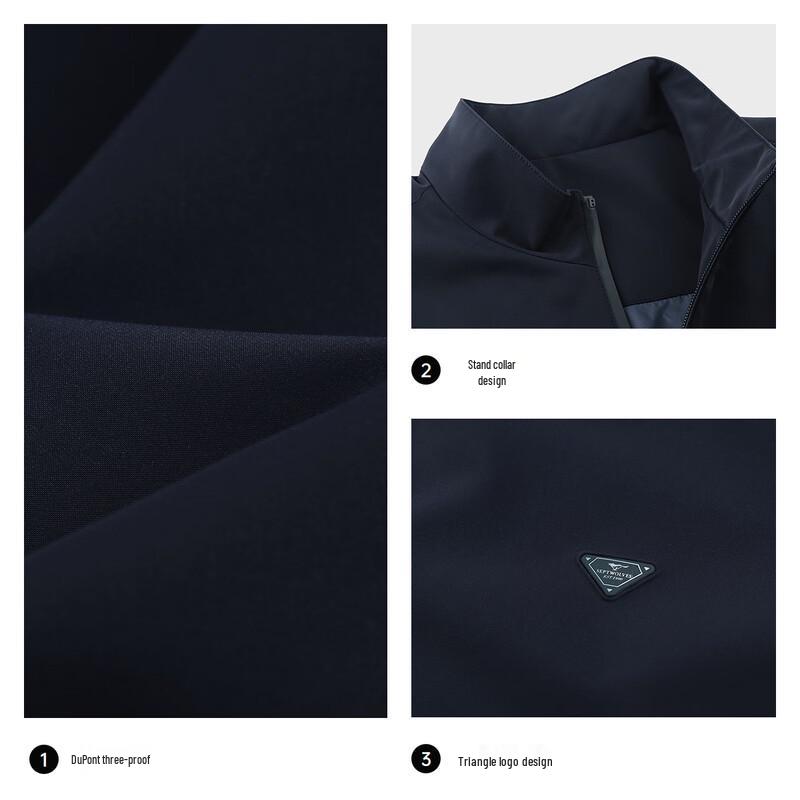 SEPTWOLVES Men's Stand Collar Autumn/Winter Jacket