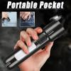 With 4 Lighting Modes Strong Lighting Flashlight COB Side Lamp Pocket Torch Floodlight  Fishing