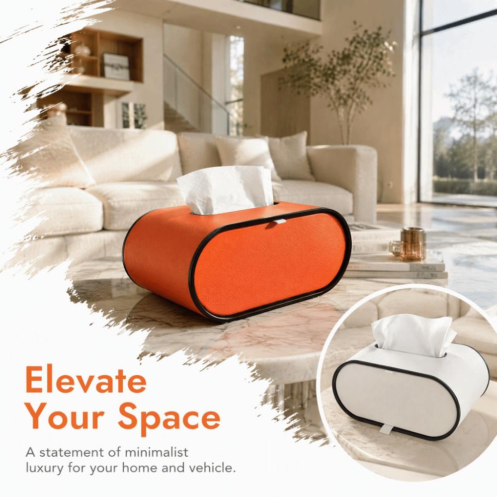 Light Luxury Paper Towel Box Multi-functional Napkin Storage Case Paper Towel Dispenser Bedroom
