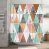 Home Shower Curtains For Bathroom Waterproof Fabric Modern Nordic Style Bathroom Curtains Shower Curtain 180X200