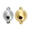 2pcs Stainless Steel Magnetic Clasps Ball Shape Strong Magnetic Buckles End Clasp Connectors For DIY Necklace Bracelets Supplies