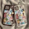 Travel Sticker Passport Cute Phone Case For IPhone 17 16 15 14 13 12 11 Pro Max 17 Air 15 14 Plus Shockproof Silicone Phone Case