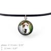 Fox Terrier Wire – A set of jewelry in a box, necklace | Art-Dog