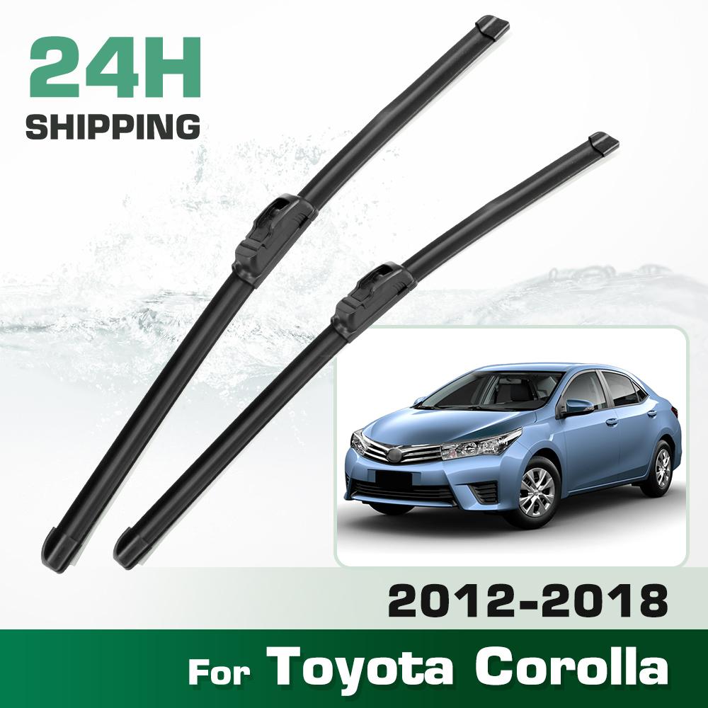 For Toyota Corolla E160 E170 E180 2012-2018 2013 2014 2015 2016 Wiper Front Wiper Blades Windshield Windscreen Window 26"+14