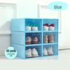 JINGRUIXIANG Thickened Transparent Drawer Shoe Box