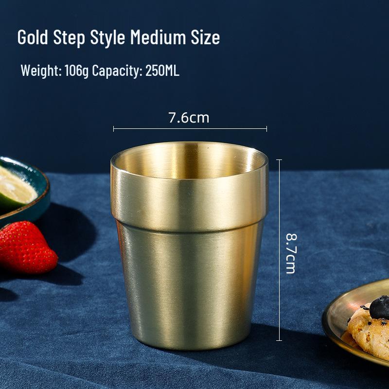 Korean Double-Walled Stainless Steel Sippy Cup & Beer Mug