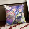 Cute OOtomachi UUna Cushion Cover Reversible Soft Durable Pillow Cover Home  Car MultiScene Use for Daily Comfort