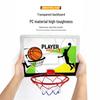 Punch-Free Foldable Wall-Mounted Acrylic Basketball Hoop for Indoor/Outdoor Parent-Child Play