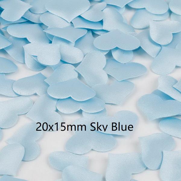 100Pcs 2cm 3cm Love Heart Shaped Sponge Petal For Wedding Decoration Handmade DIY Petals Birthday Table Decor Party Supplies