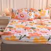 Cross-Border Quilted Fitted Sheet Set: Thick Memory Foam Protector, Dust & Moisture Resistant, Full Wrap Bedspread