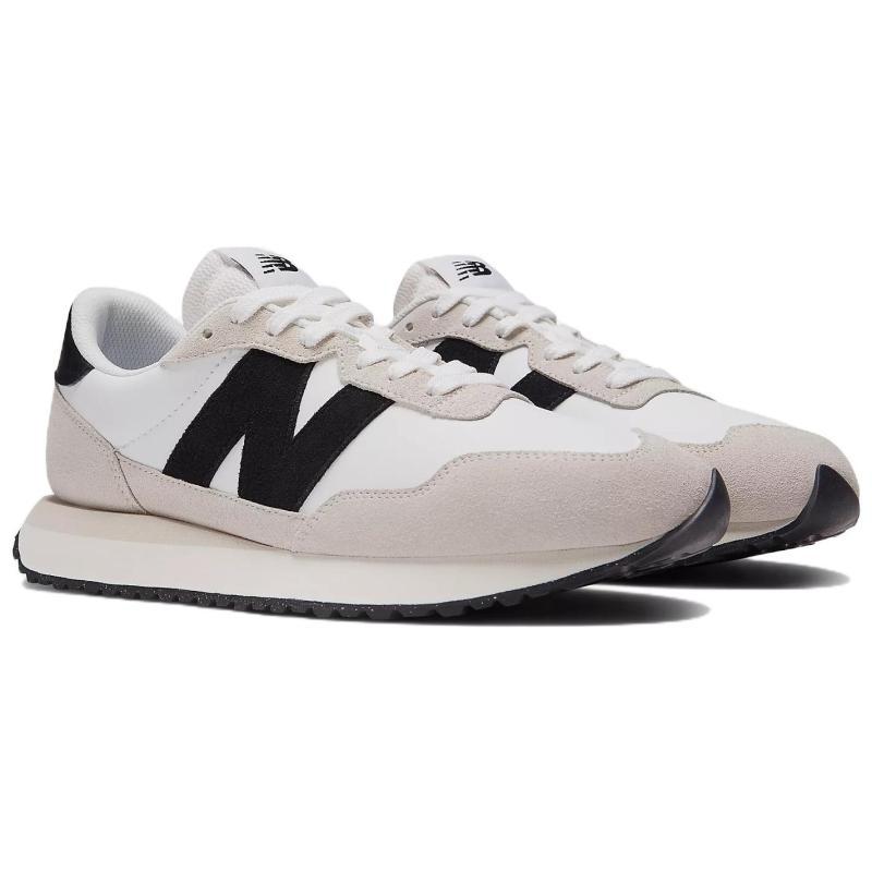 New Balance 237 Sea Salt Black White Sneakers MS237SF