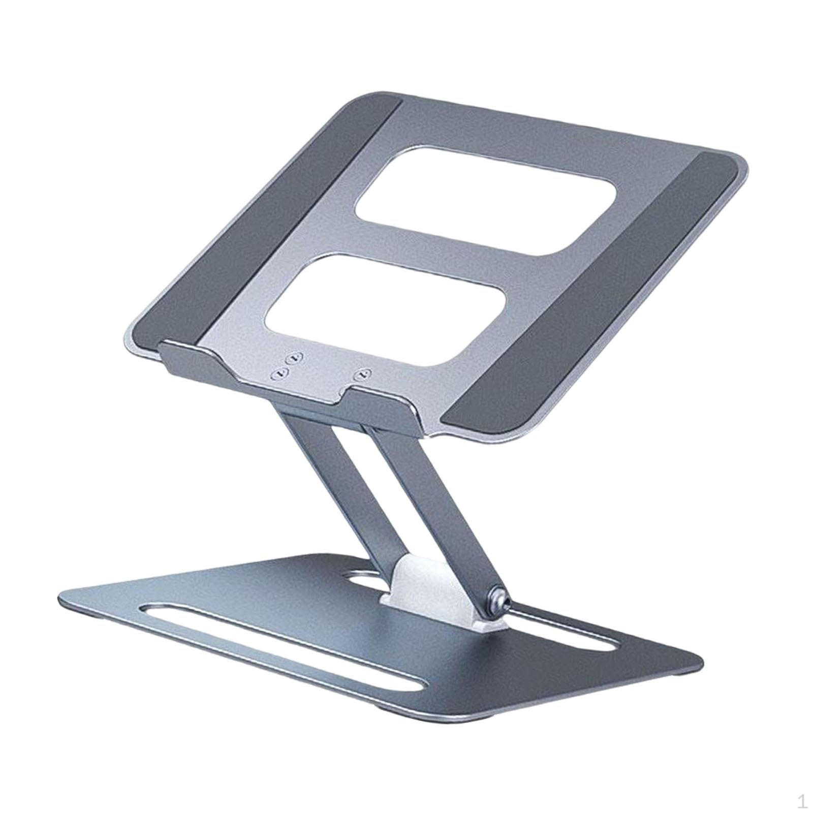 

Складная подставка для ноутбука, вращающийся практический держатель для стола, серый