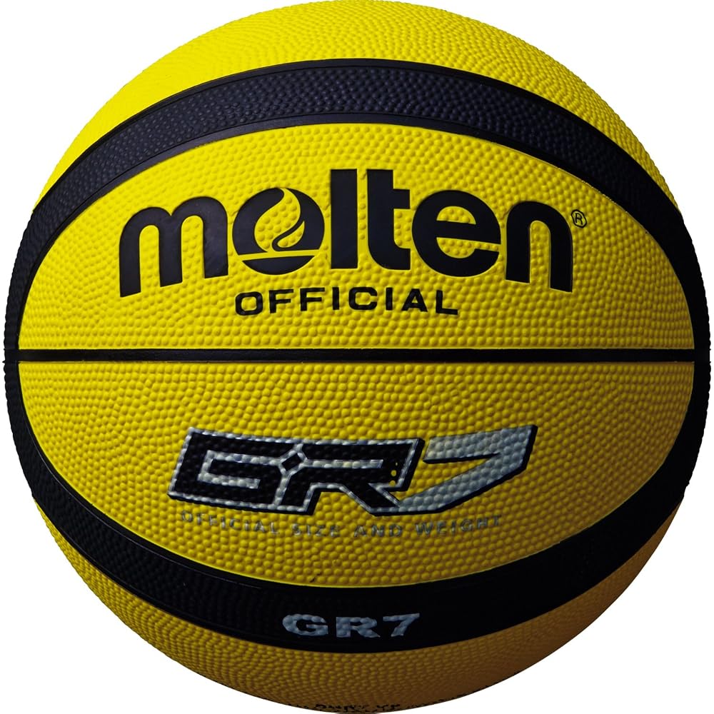 Molten GR7 Basketball Size 7 Indoor/Outdoor Game Ball BGR7-YK