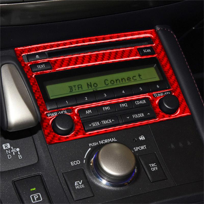 Car Interior Carbon Fiber Protection Decorate Sticker For Lexus CT200h 2011 2012 2013 2014 2015 2016 2017 Styling