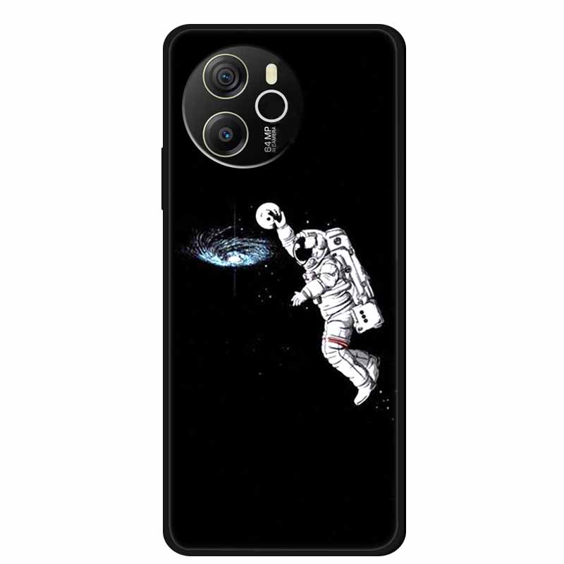 For Blackview Shark 8 Case Shark8 Black Silicone Soft Back Cover Case For Blackview Shark 8 Phone Case Cover 6.78" Coque Funda