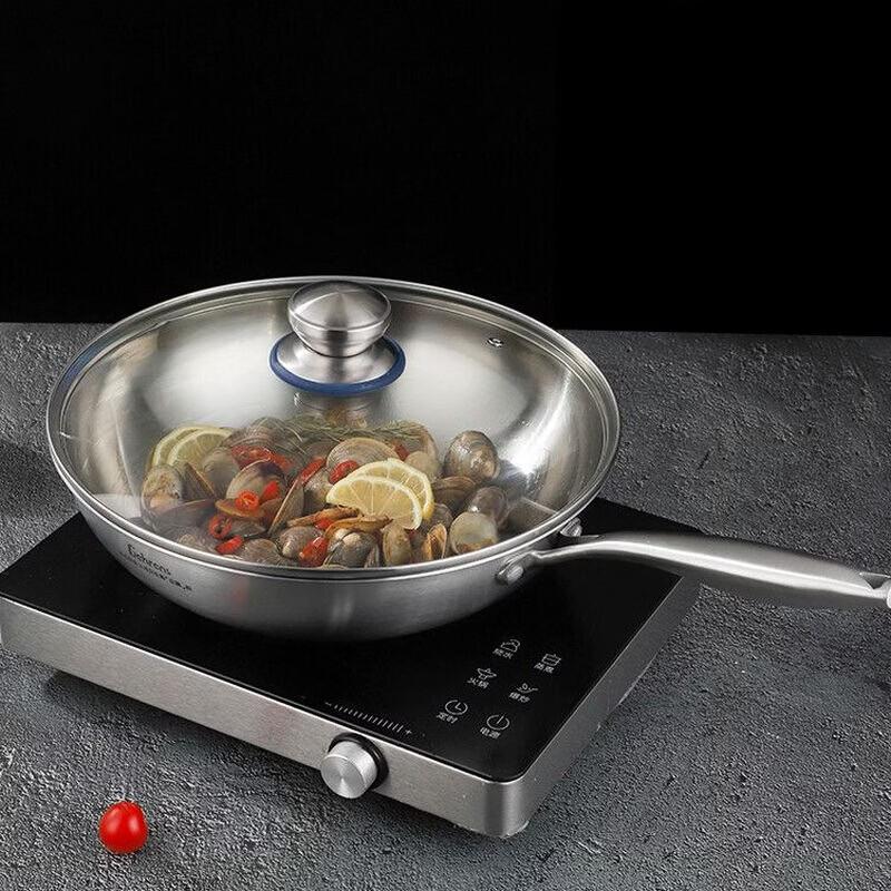 Berlinger Haus 3-Layer Stainless Steel Wok 32cm