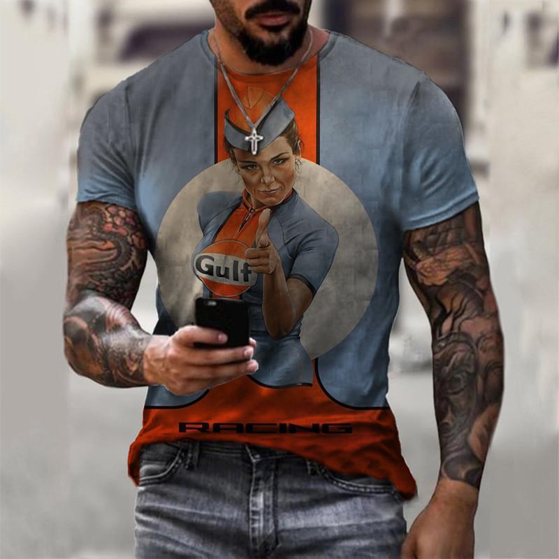 

Летние мужские футболки с 3D принтом и винтажным узором, модные повседневные комплекты с короткими рукавами и шортами с круглым вырезом, уличный спортивный костюм большого размера XL