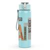 1PC Faith Multi Tone Block Letter 750ml Color Plastic Sports Water Bottle Leakproof Flip Straw Lid Suitable for Sports Office Home Use