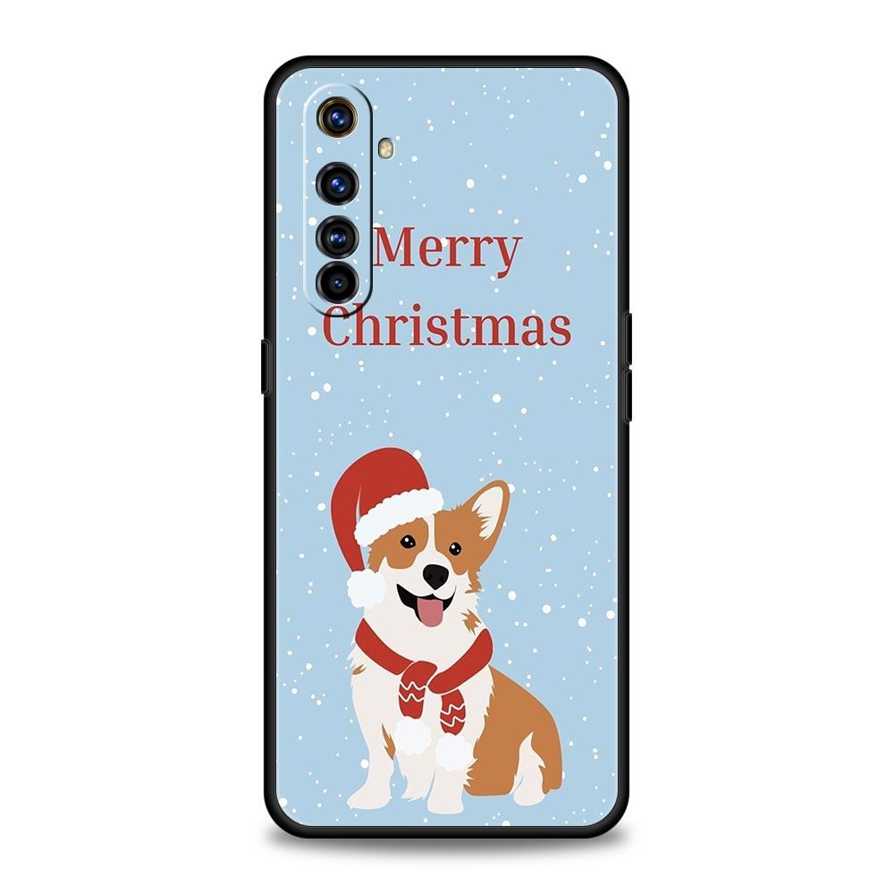 Cute Corgi Dog Case For Realme C67 C63 C55 C53 C35 C25 C21 GT 2 3 5 6 10 11 12 13 Pro Plus 5G Soft TPU Phone Cover Fundas Capas